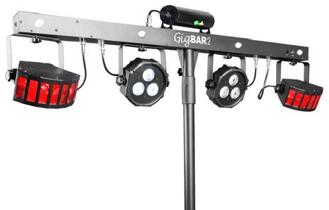 Dance Lighting (When selected with an uplighting package) - TriangleUpLighting